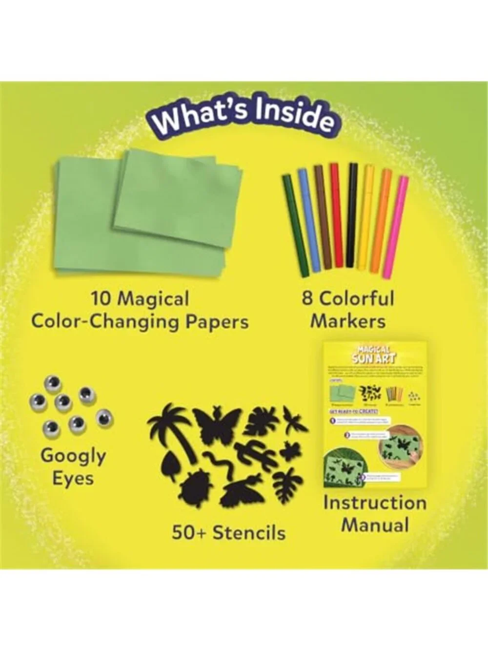 Magical Sun Art – Out in Nature, STEM Paper Craft Kit for Kids